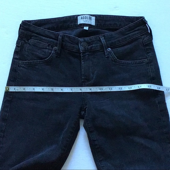 Agolde Chloe Low Rise Slim, size 24 - Picture 15 of 16